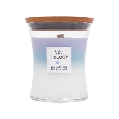 Woodwick Trilogy Calming Retreat Świeca zapachowa 275 g